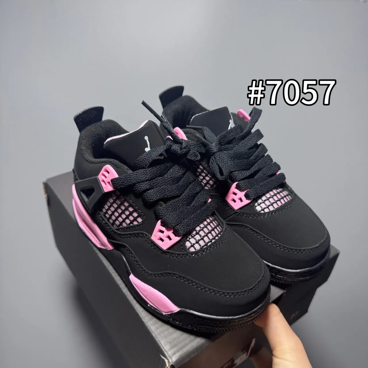 Air Jordan 4 White Pink Green Blue Lifestyle Sneakers 15