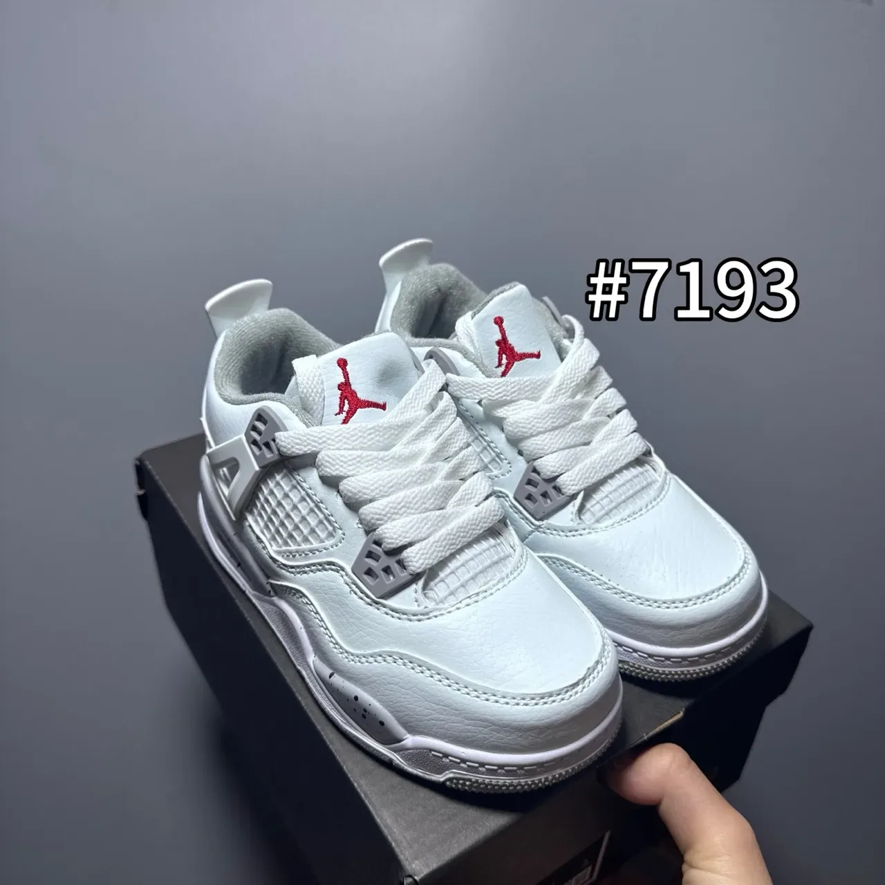 Air Jordan 4 White Pink Green Blue Lifestyle Sneakers 19