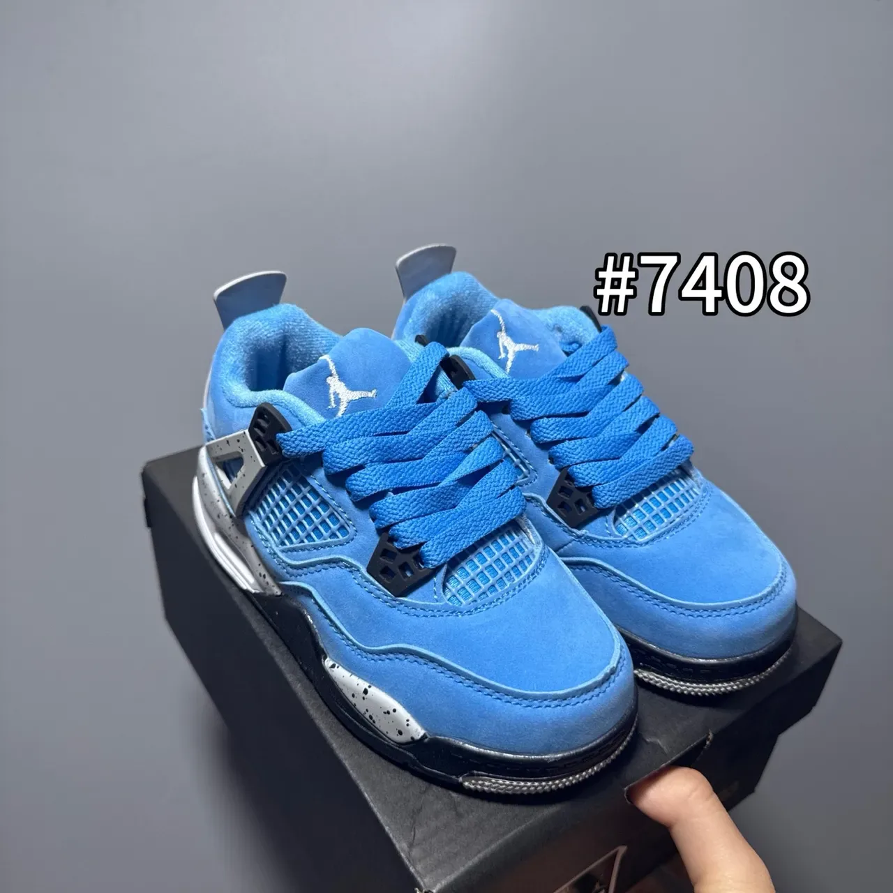 Air Jordan 4 White Pink Green Blue Lifestyle Sneakers 20