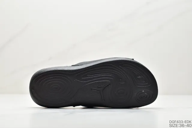 Air Jordan Slide Black and Pink Slippers 2
