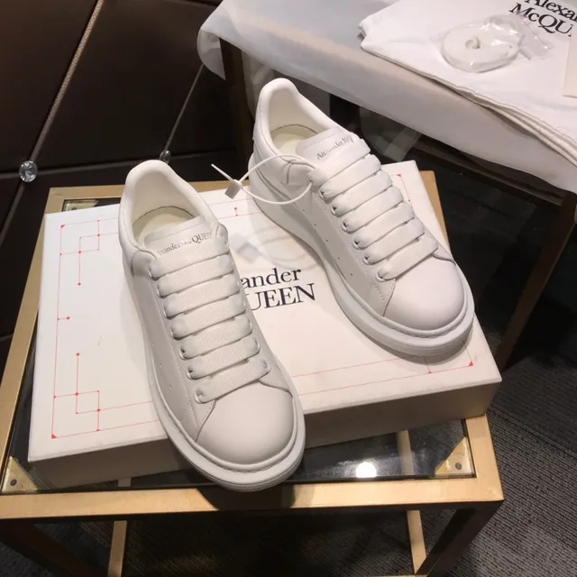 Alexander McQueen Oversized Sneaker White Lifestyle Sneakers 7