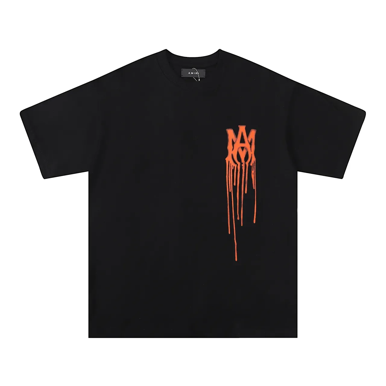 Amiri Dripping Logo Graphic T-Shirt 4