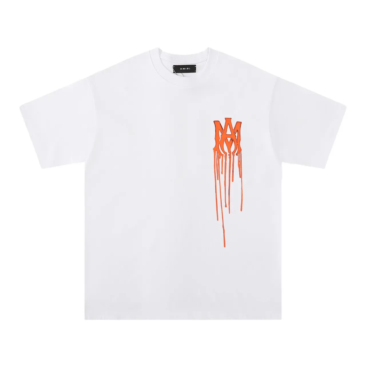 Amiri Dripping Logo Graphic T-Shirt 6