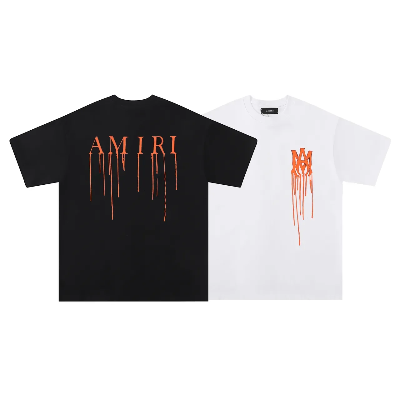 Amiri Dripping Logo Graphic T-Shirt 7