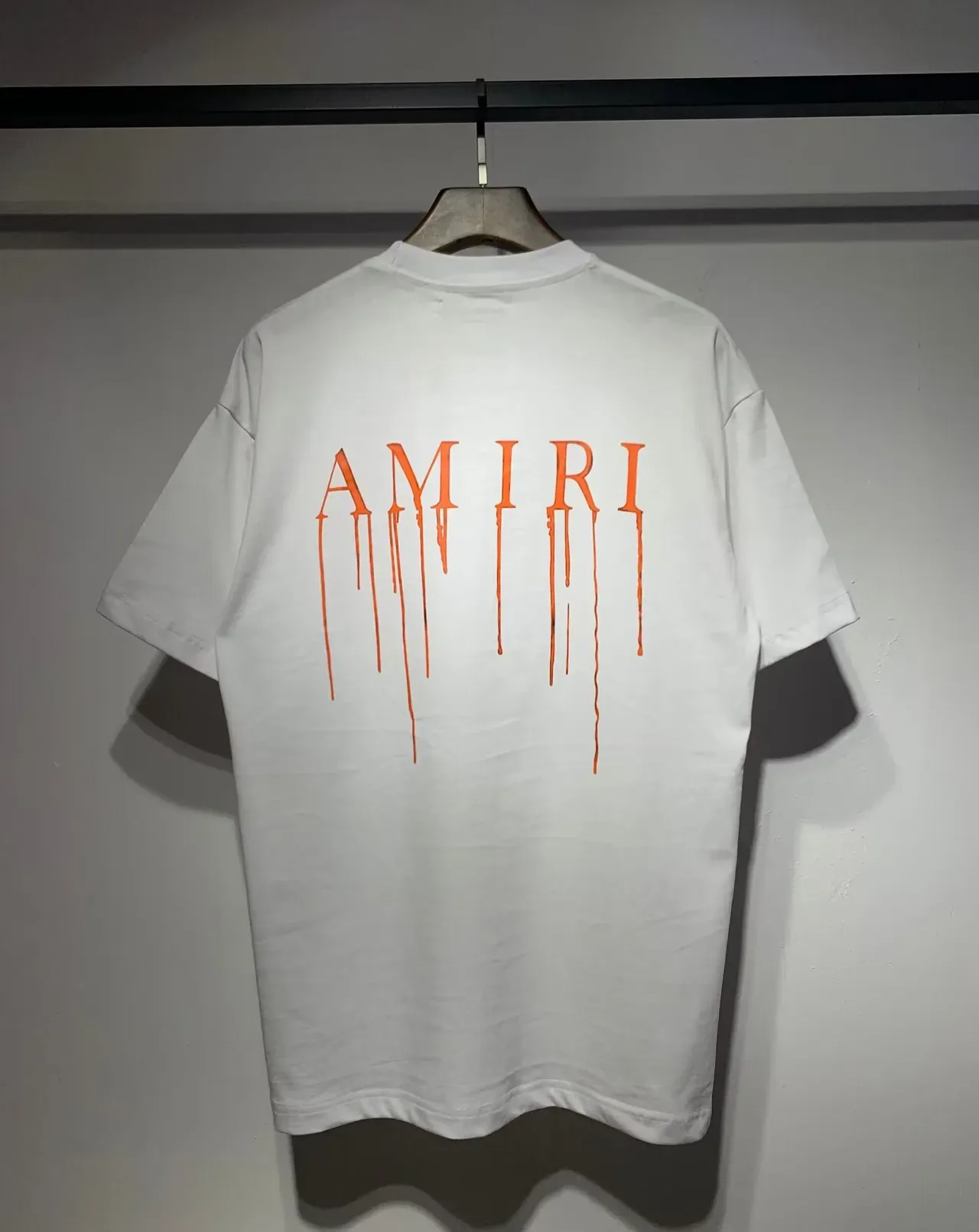 Amiri Dripping Logo Graphic T-Shirt 11
