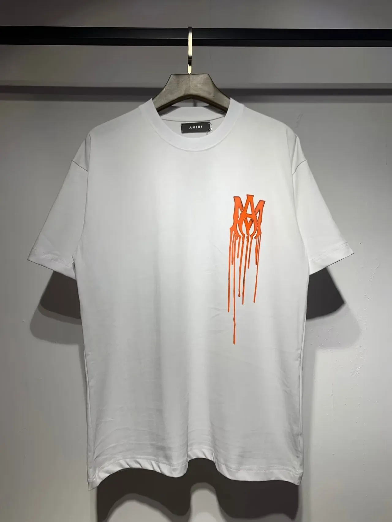 Amiri Dripping Logo Graphic T-Shirt 12