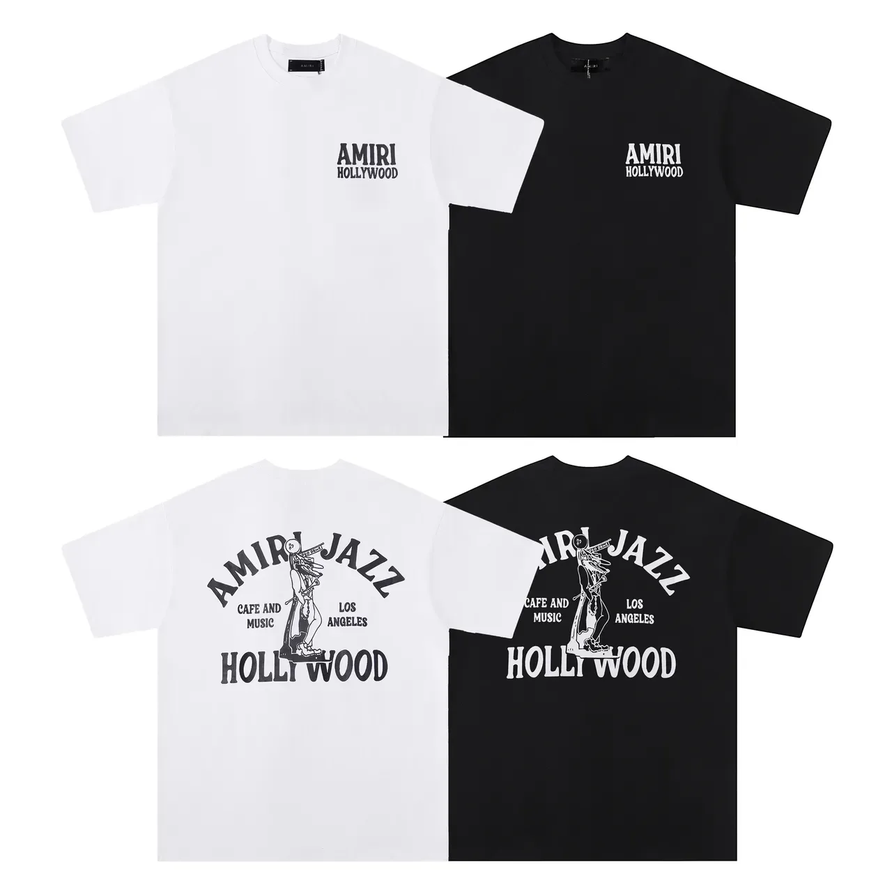 Amiri Jazz Hollywood Graphic T-Shirt 12