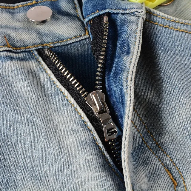 Amiri jeans skinny distressed com logo print 18