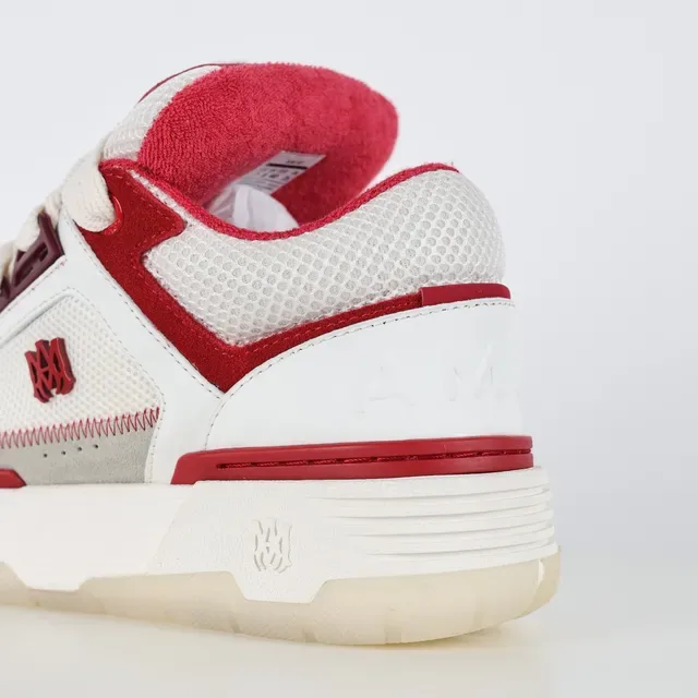 Amiri MA Court White and Red Lifestyle Sneakers 4