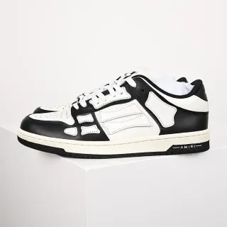 Amiri Skel Top Low Black and White Lifestyle Sneakers