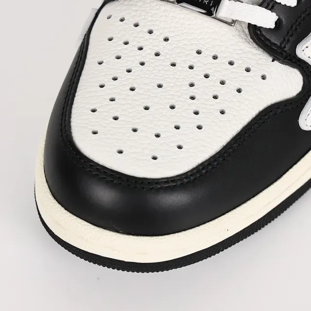 Amiri Skel Top Low Noir et Blanc chaussures lifestyle 5
