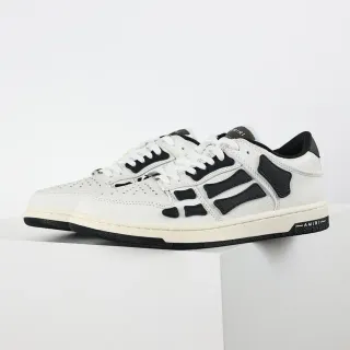 Amiri Skel Top Low Off-White and Black Lifestyle Sneakers