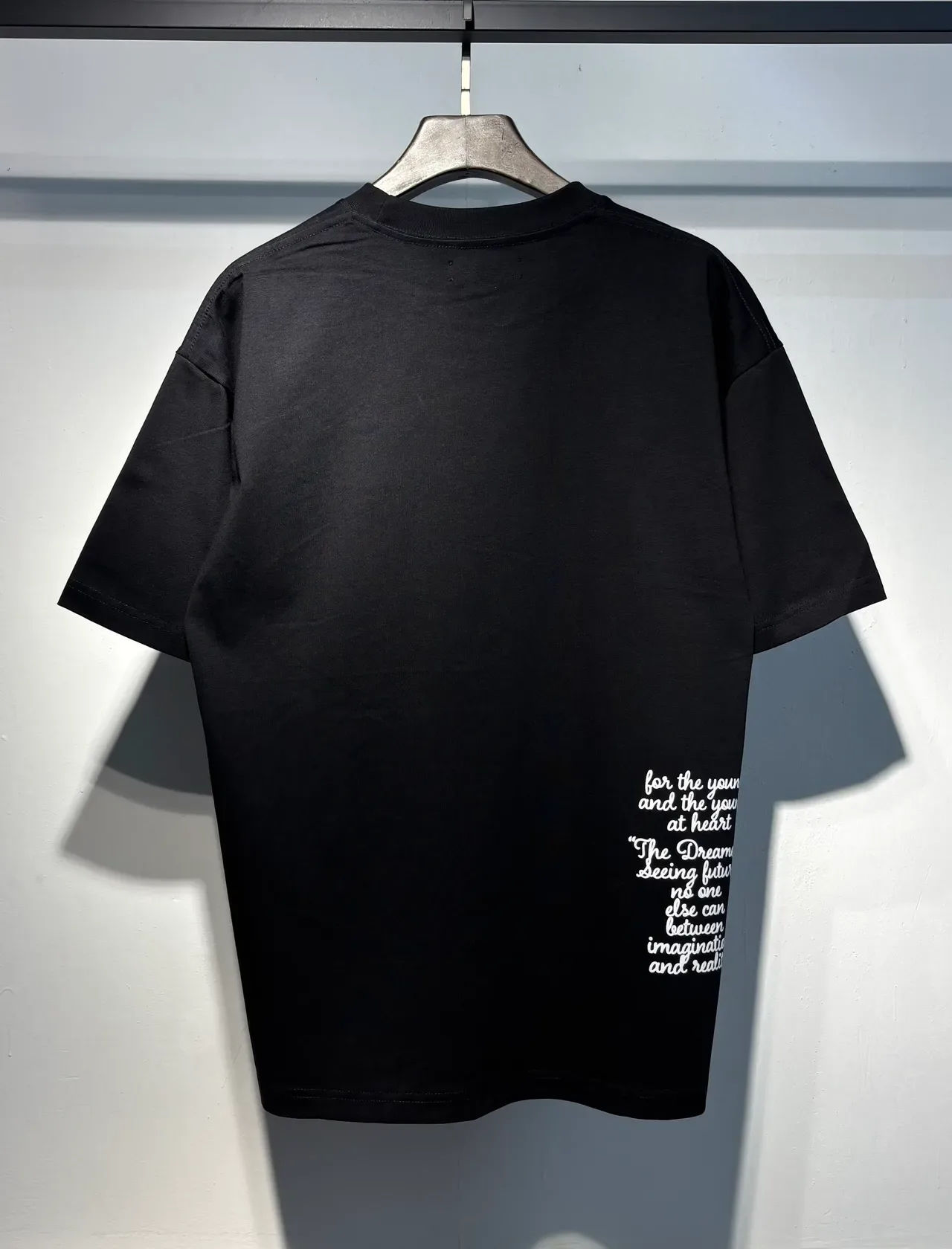 Amiri Varsity Graphic Oversized Black T-Shirt 5