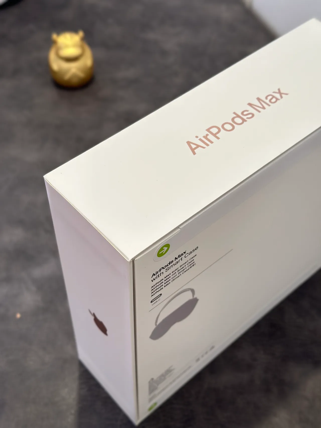 Apple AirPods Max Orange Beige Silicone-Covered Earcups Mesh Headband Over-ear Headphones 18