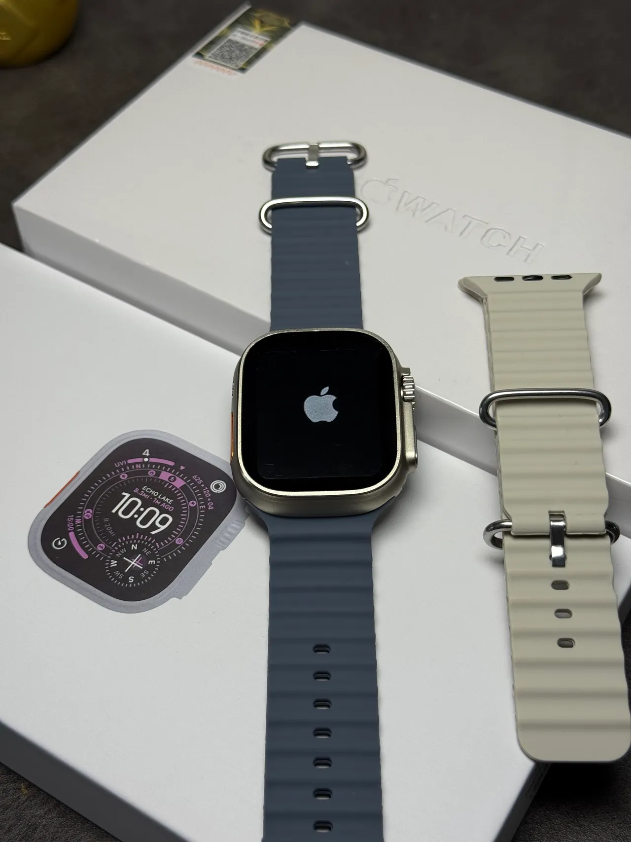 Apple Watch Ultra Slate Gray Sport Band Sports Watch 2