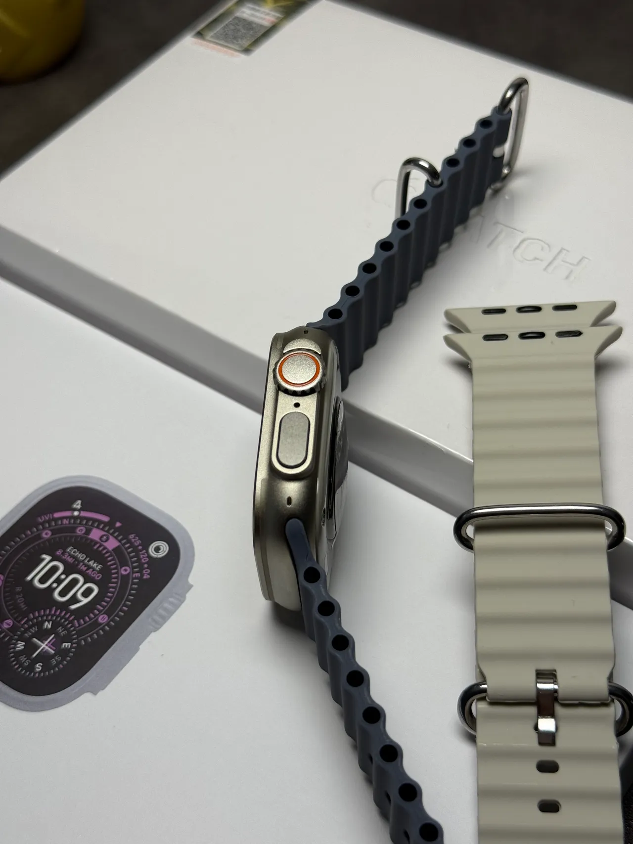 Apple Watch Ultra Slate Gray Sport Band Sports Watch 7