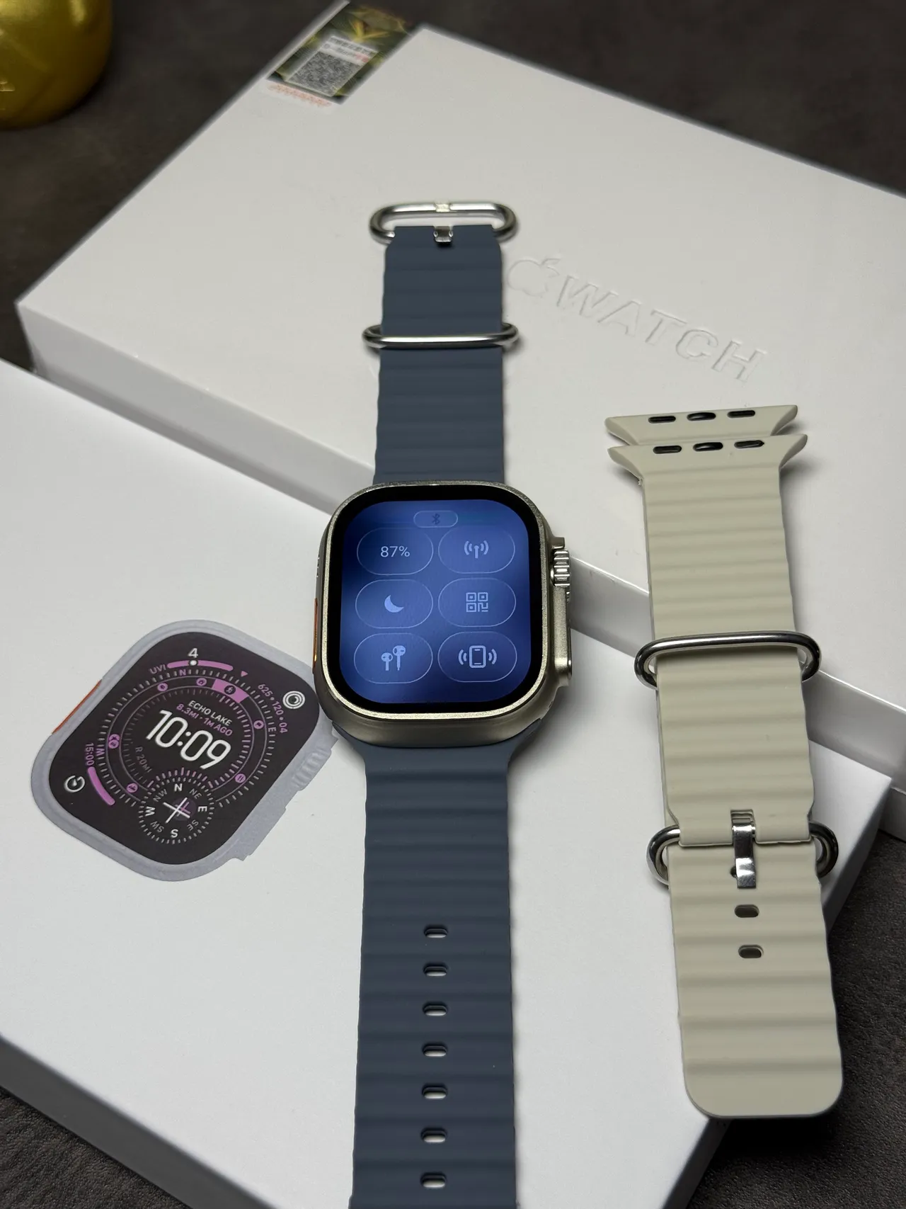 Apple Watch Ultra Slate Gray Sport Band Sports Watch 12