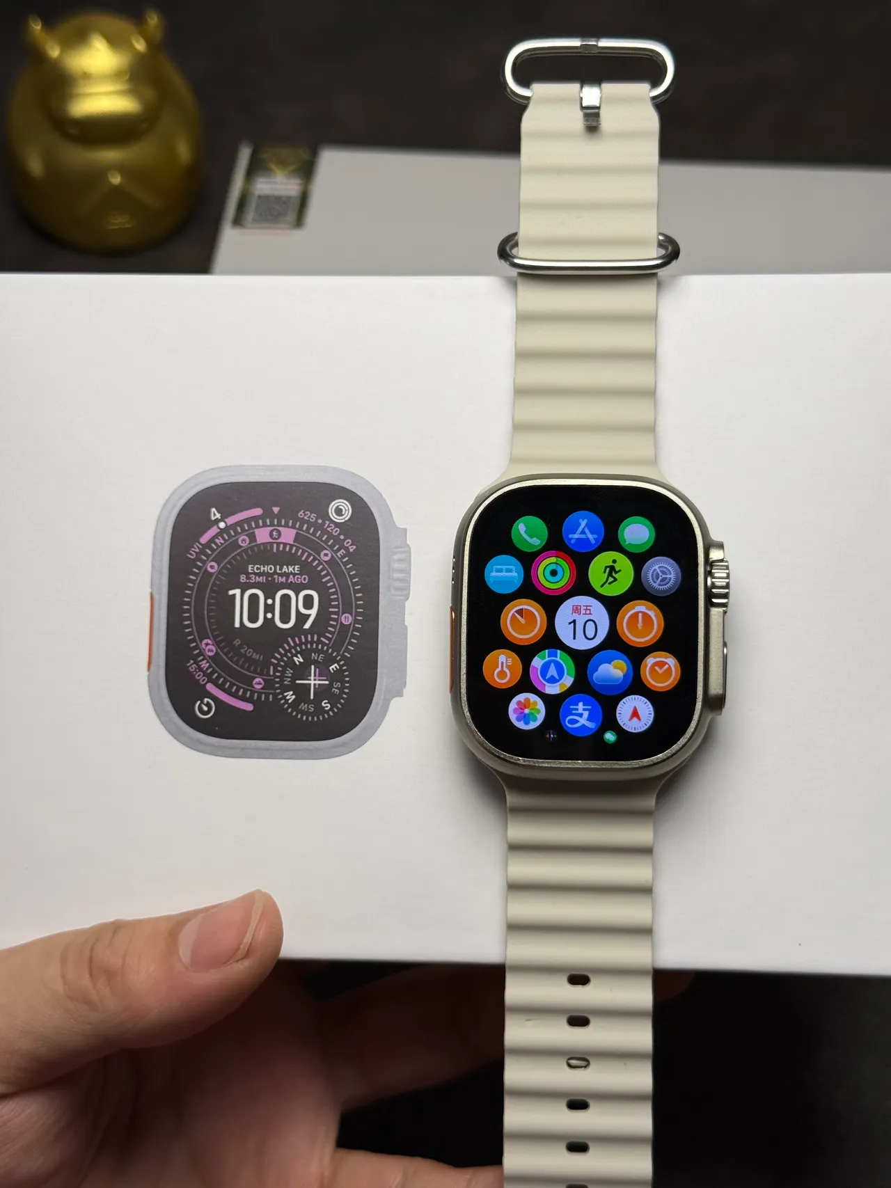 Apple Watch Ultra Slate Gray Sport Band Sports Watch 13