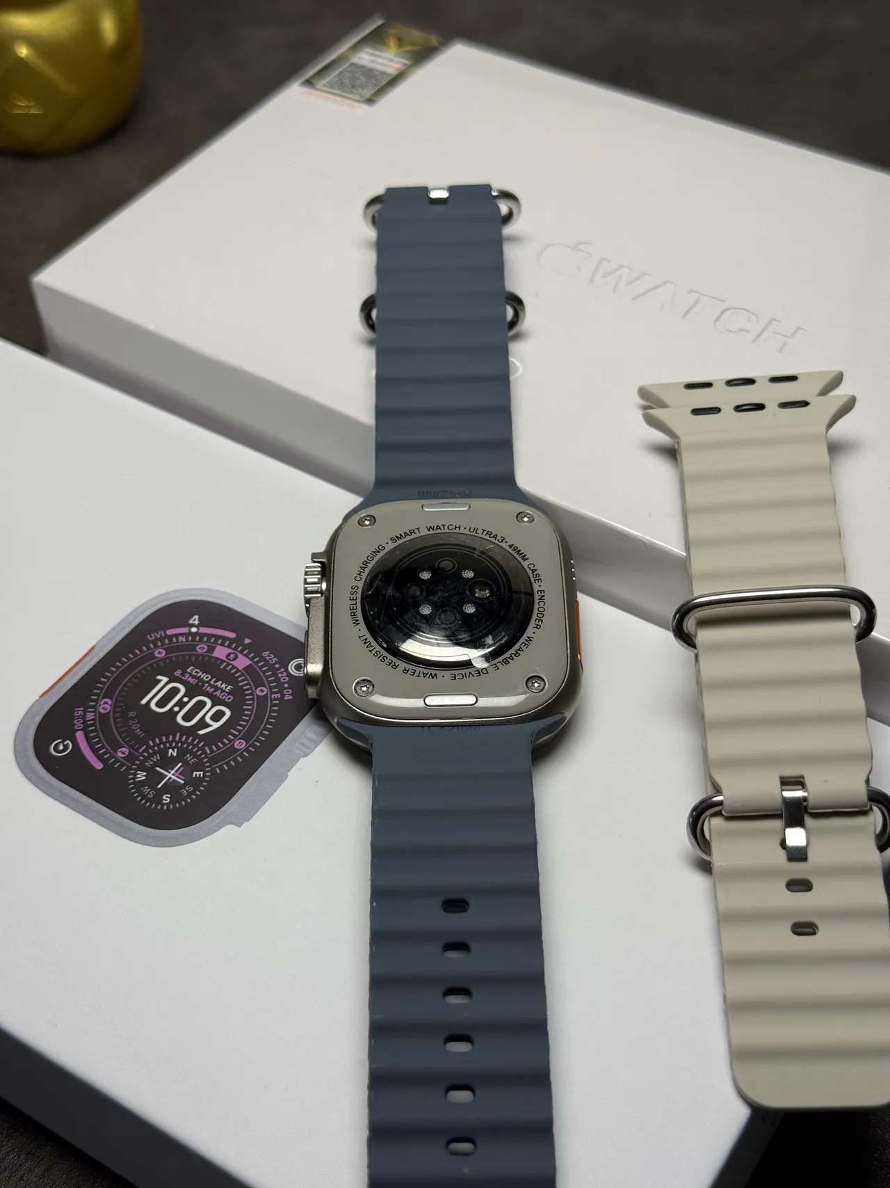 Apple Watch Ultra Slate Gray Sport Band Sports Watch 14