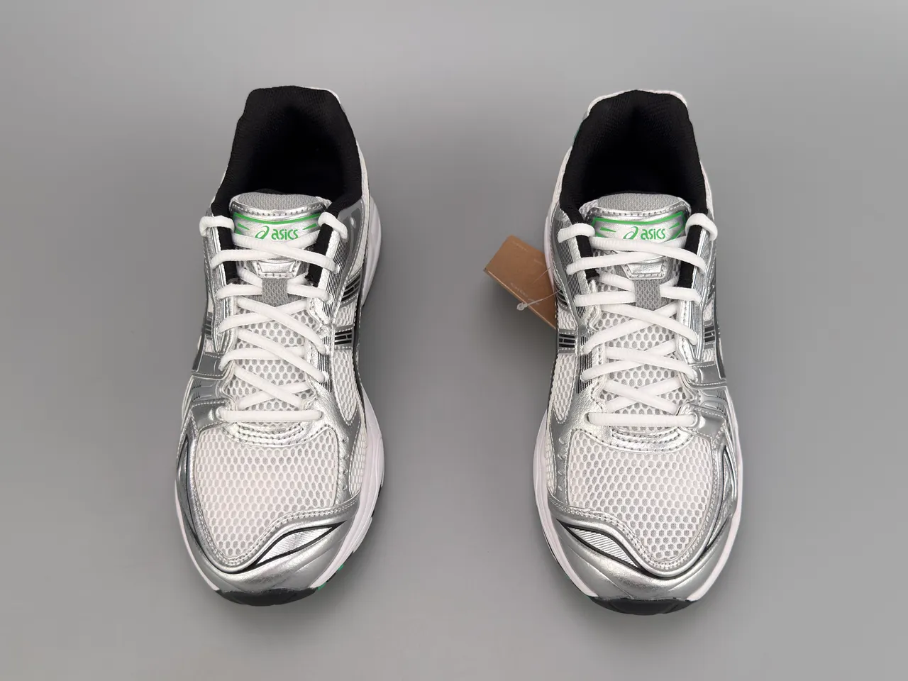 ASICS Gel-Kayano 14 Silver Green tênis de corrida 7