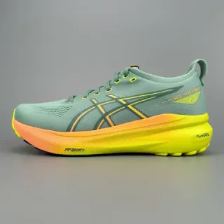 ASICS Gel-Kayano 31 Mint Green and Yellow Gradient Running Shoes