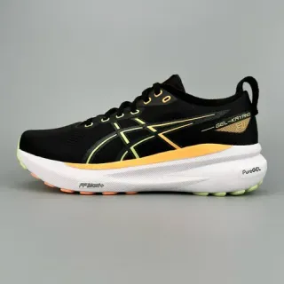 ASICS Gel-Kayano أحذية الجري أسود برتقالي ليمو