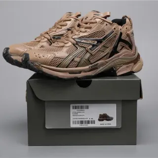 ASICS Kayano Runner Coffee Brown Black Chunky Sneakers
