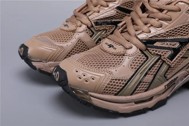 ASICS Kayano Runner Coffee Brown Black Chunky Sneakers 4