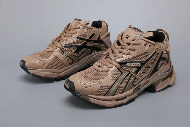 ASICS Kayano Runner Coffee Brown Black Chunky Sneakers 5
