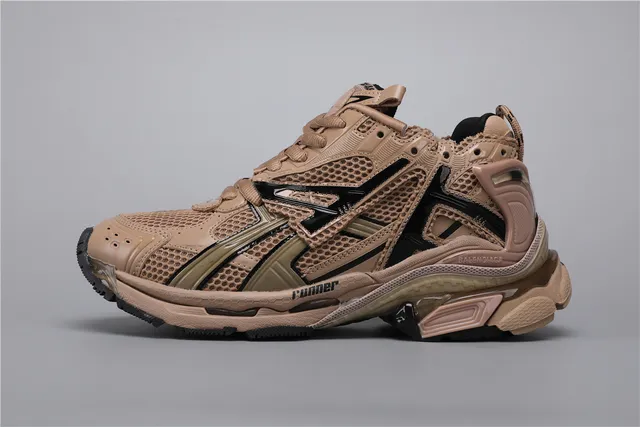ASICS Kayano Runner Coffee Brown Black Chunky Sneakers 9