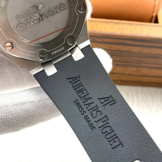 Audemars Piguet Royal Oak Offshore White Tapisserie Mechanical Watch 2