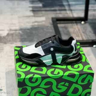 Balenciaga Zapatillas Chunky Negras y Blancas Suela Plataforma Upper Layered