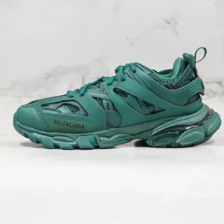 Balenciaga Runner Monochromatic Teal Chunky Sneakers