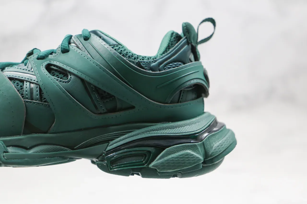 Balenciaga Runner Monochromatiques Teal Chunky Sneakers 6