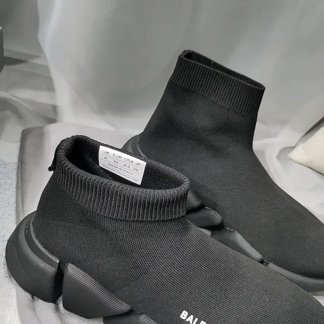Balenciaga Speed Trainer Black Sock-Fit Lifestyle Sneakers 4
