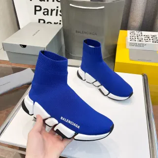 Balenciaga Speed Trainer Royal Blue Sock-Fit zapatillas lifestyle