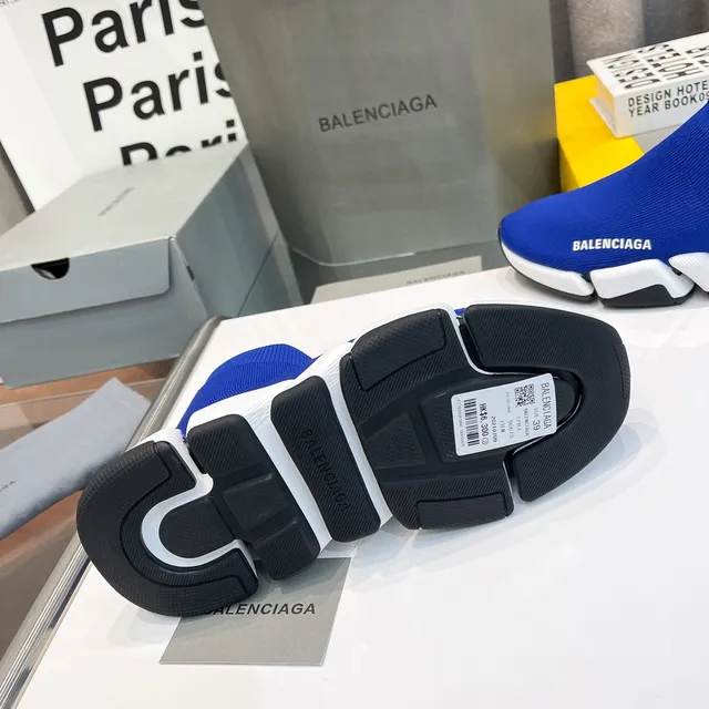 Balenciaga Speed Trainer Royal Blue Sock-Fit tênis lifestyle 3