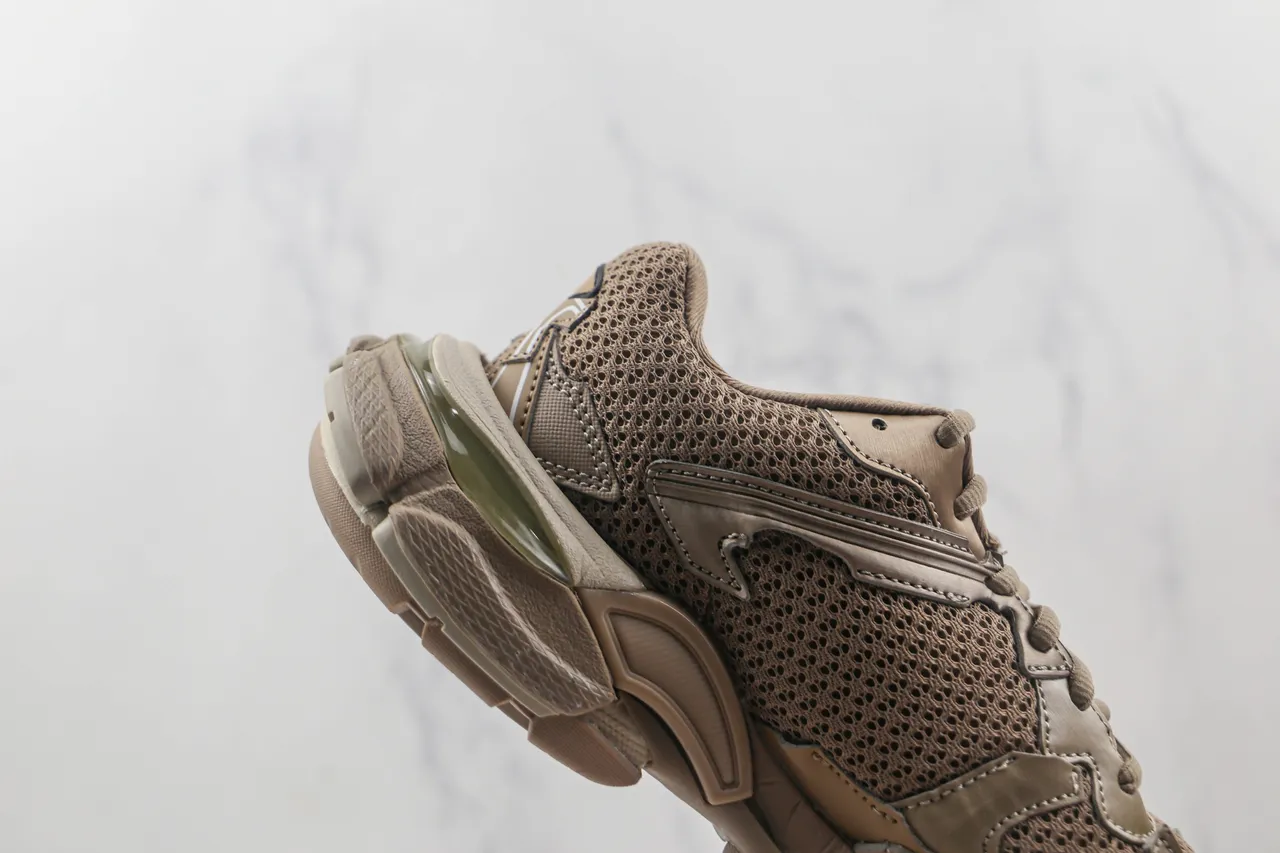 Balenciaga Track Trainer Beige Mesh Chunky Sneakers 5