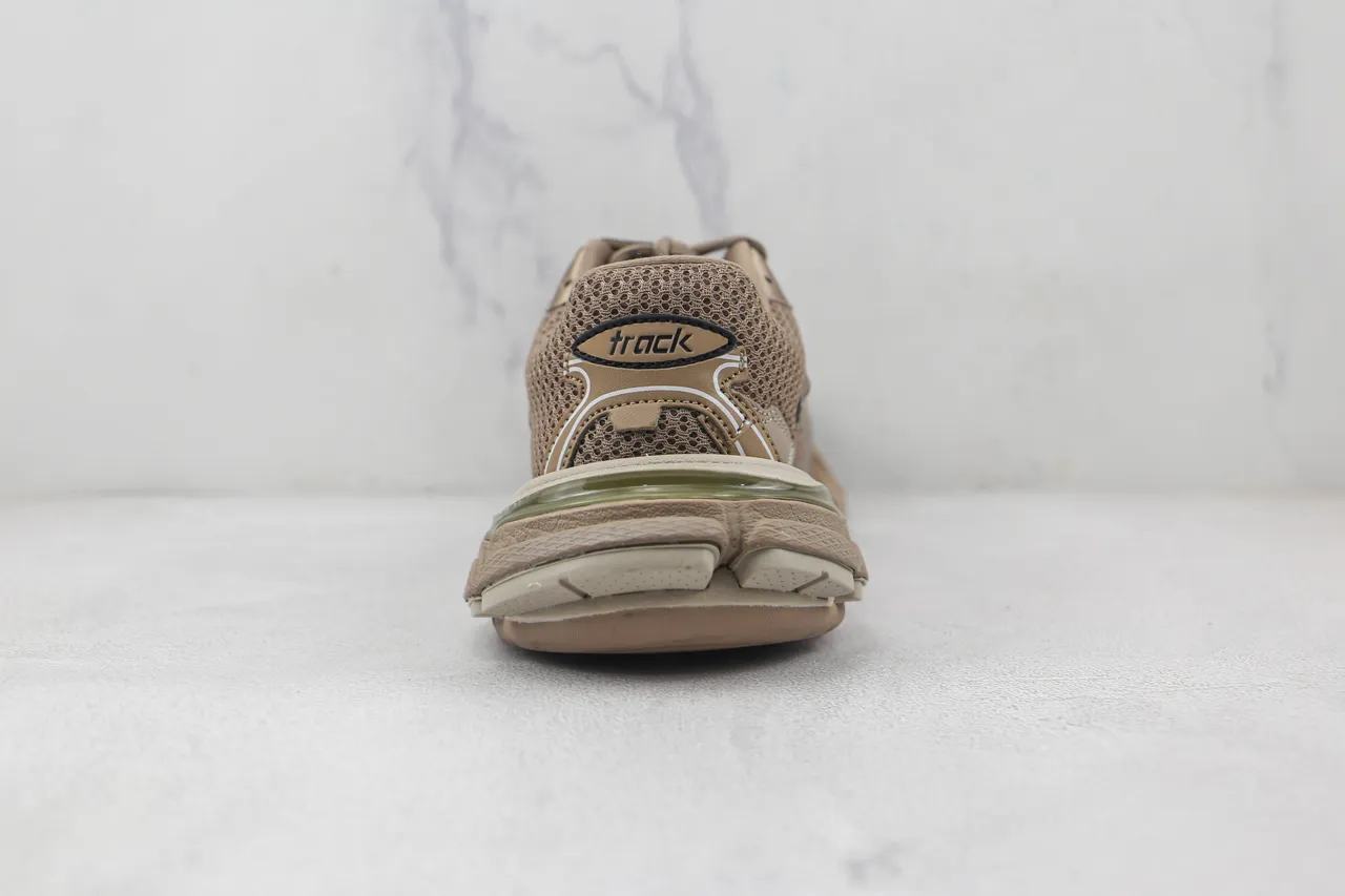 Balenciaga Track Trainer Beige Mesh Chunky Sneakers 9