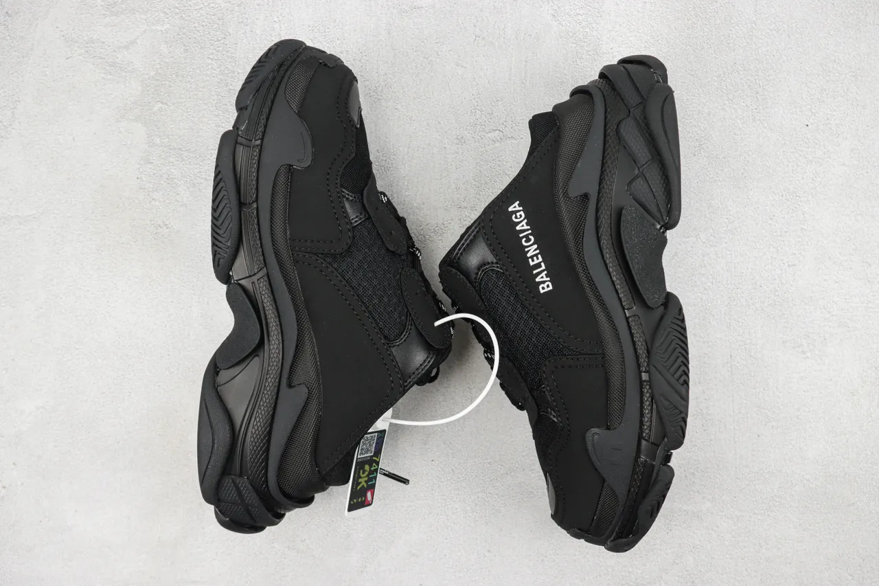 Balenciaga Track Trainer Black Chunky Sneaker 2