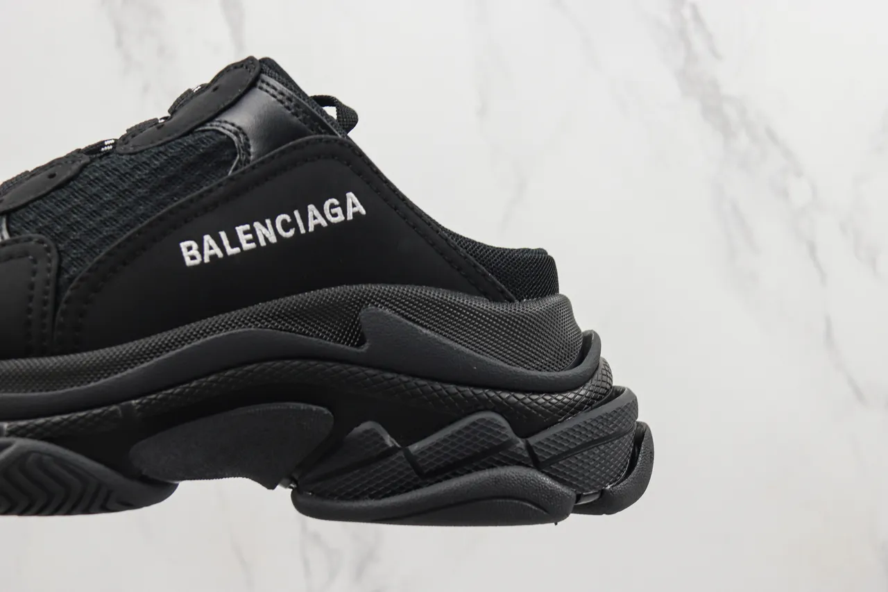 Balenciaga Track Trainer Black Chunky Sneaker 7