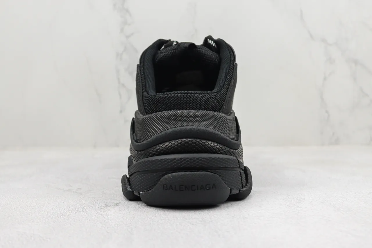 Balenciaga Track Trainer Black Chunky Sneaker 9