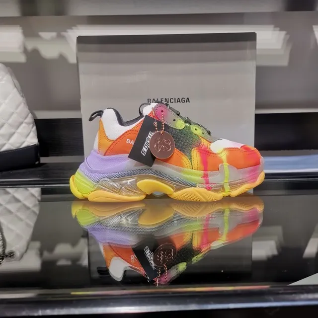 Balenciaga Triple S Multicolor Chunky Sneakers 1