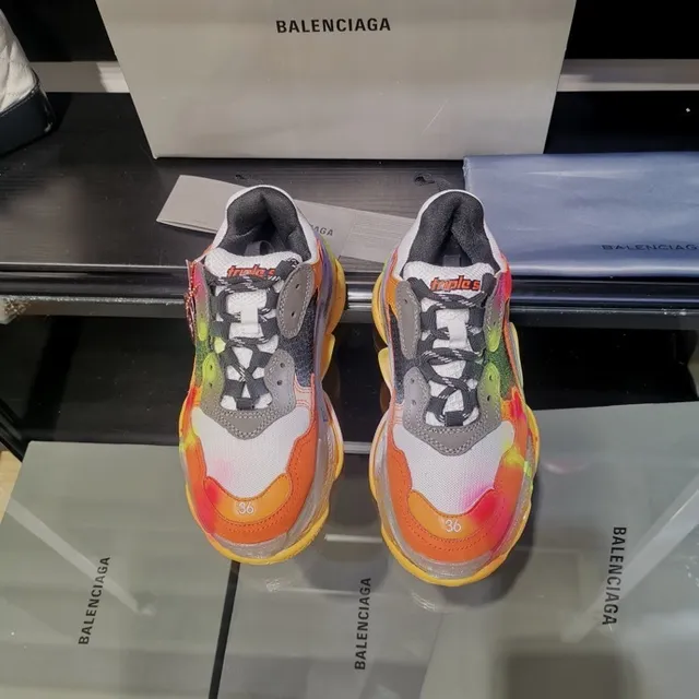Balenciaga Triple S Multicolor Chunky Sneakers 5