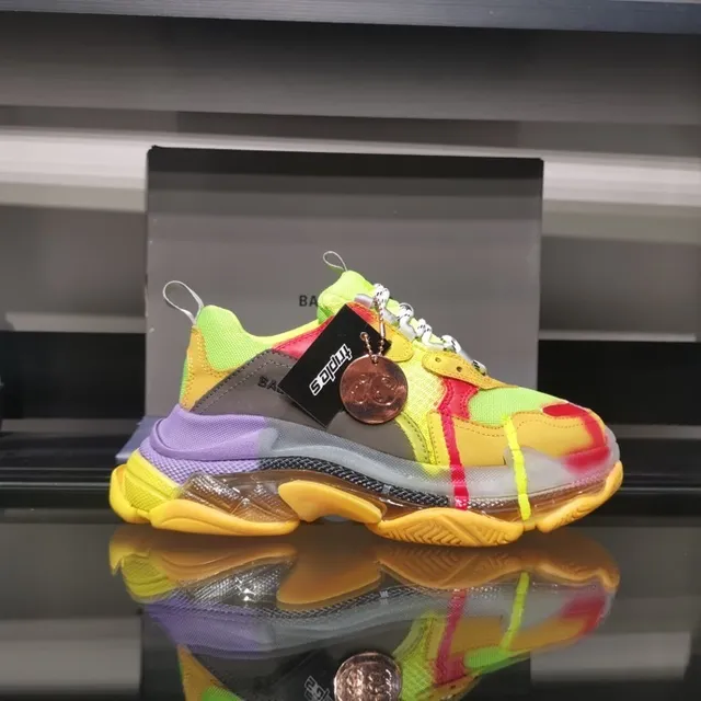 Balenciaga Triple S Multicolor Chunky Sneakers 1