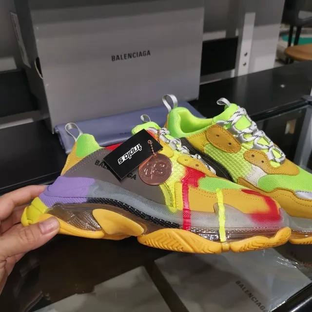 Balenciaga Triple S Multicolor Chunky Sneakers 4