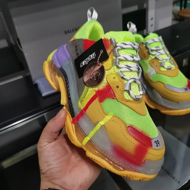 Balenciaga Triple S Multicolor Chunky Sneakers 5
