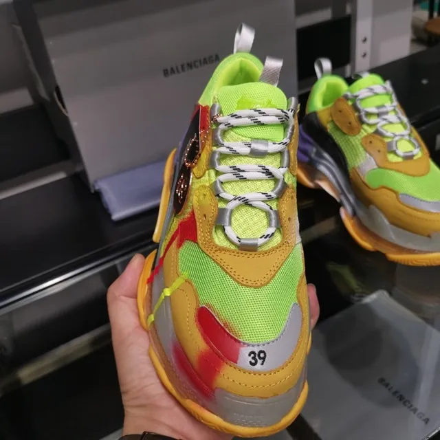 Balenciaga Triple S Multicolor Chunky Sneakers 6