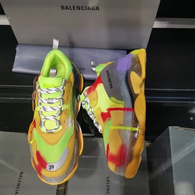 Balenciaga Triple S Multicolor Chunky Sneakers 7