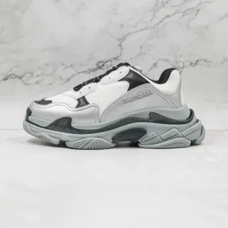 Balenciaga Triple S Blanco Negro Gris Zapatillas Chunky